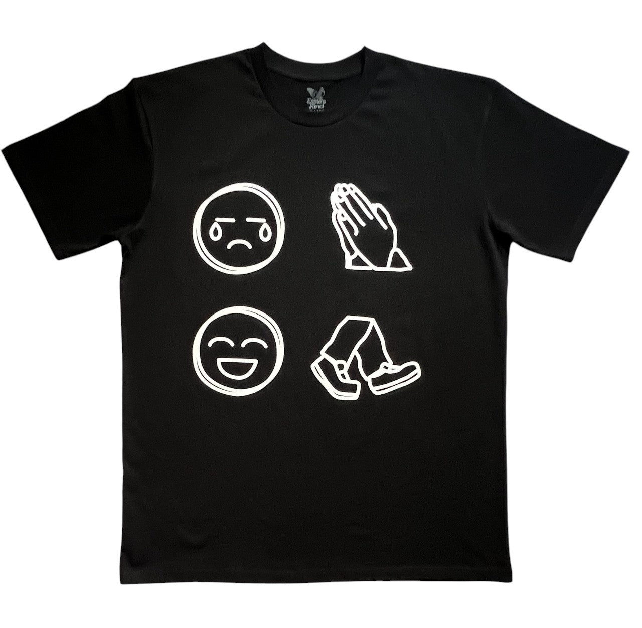 Cry, Pray, Laugh, Keep it Movin' Black Unisex T-Shirt