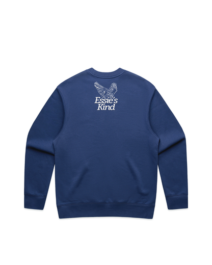 Truth Always Prevails Crewneck with Embroidery Logo on the Back