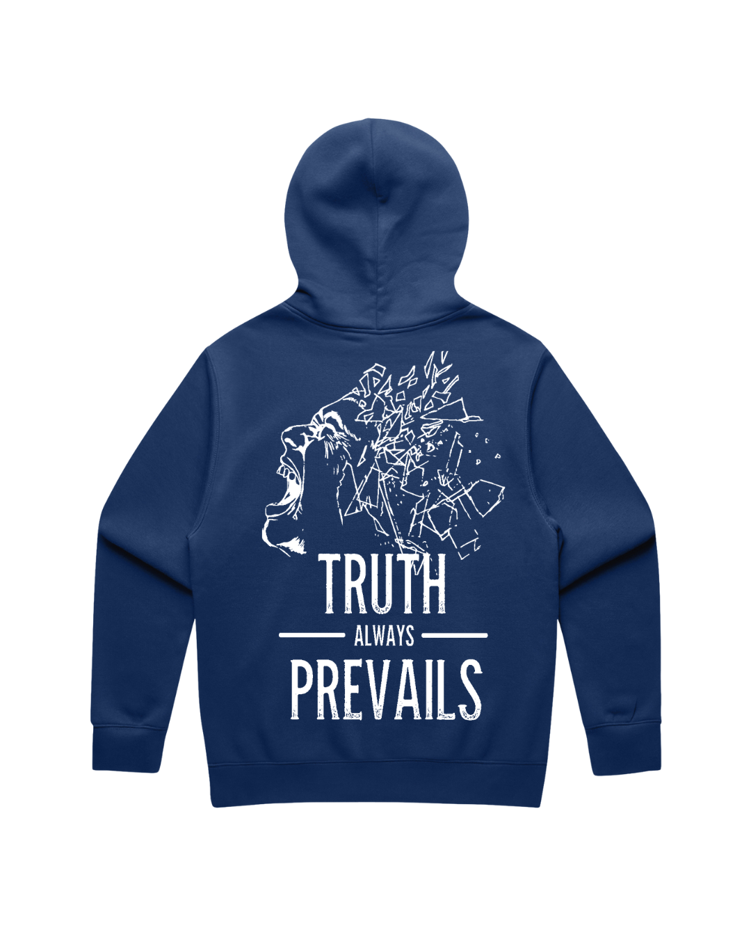 Truth Always Prevails Hoodie with Embroidery Front