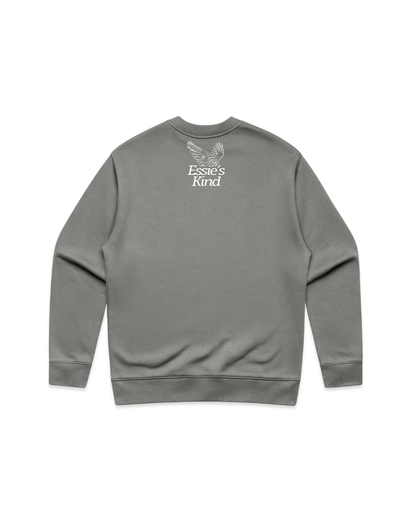 Truth Always Prevails Crewneck with Embroidery Logo on the Back