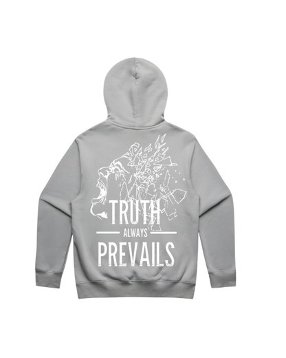 Truth Always Prevails Hoodie with Embroidery Front